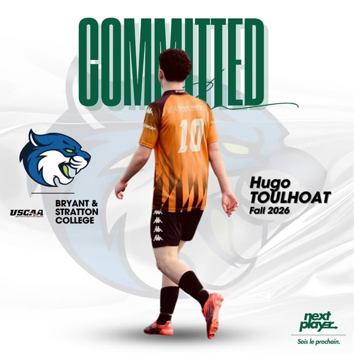 Hugo Toulhoat s'engage avec Bryant & Stratton College (USCAA)