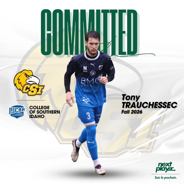 Tony Trauchessec s'engage avec College of Southern Idaho (NJCAA)