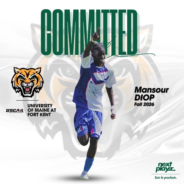 Mansour Diop s'engage avec University of Maine at Fort Kent (USCAA)