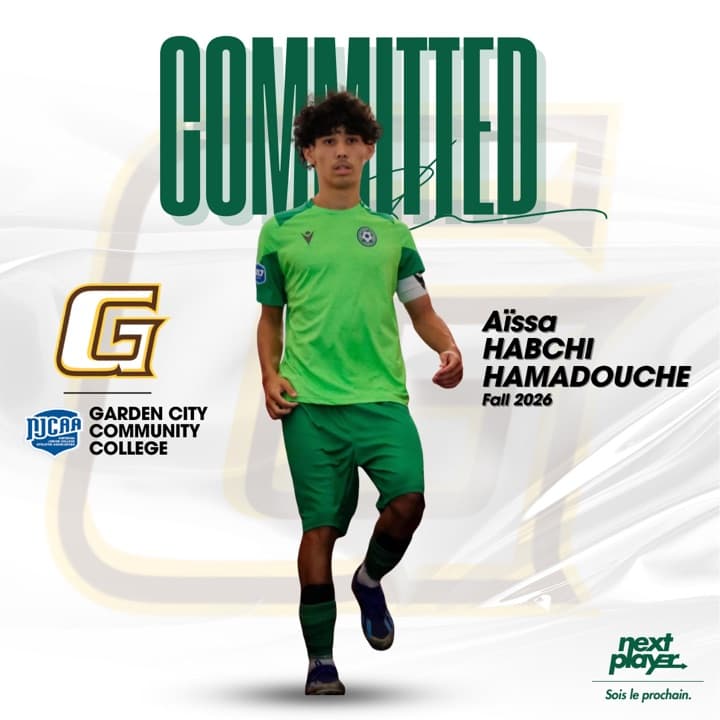 Aïssa Habchi Hamadouche s'engage avec Garden City Community College (NJCAA)