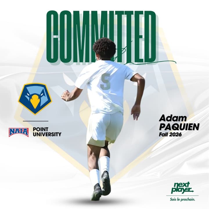 Adam Paquien s'engage avec Point University (NAIA)