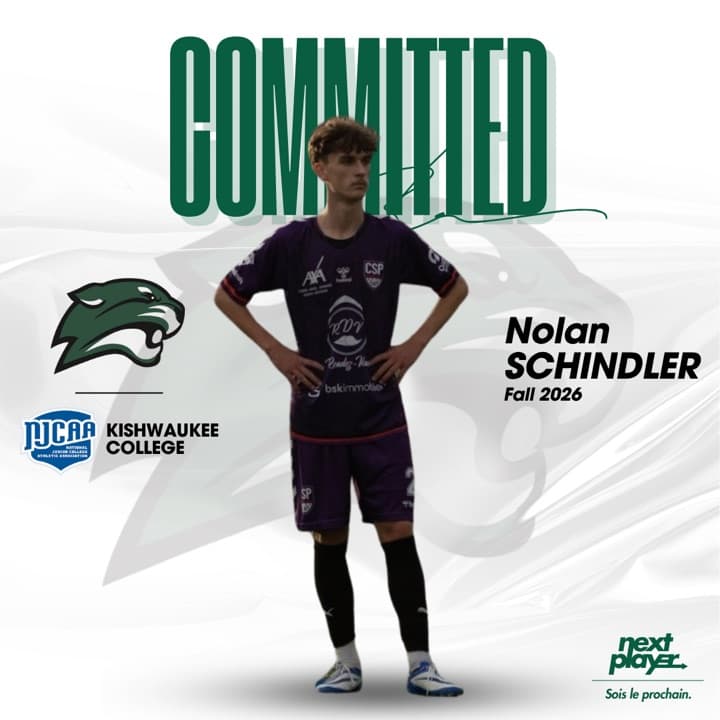 Nolan Schindler s'engage avec Kishwaukee College (NJCAA)
